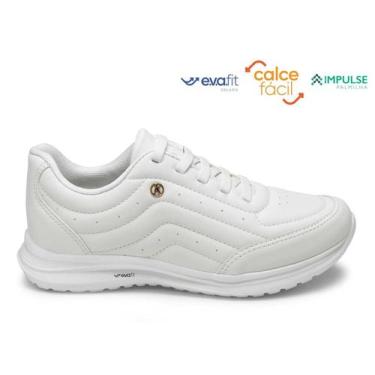 Imagem de Tenis Feminino Kolosh Leve Casual K8428b, 38, Branco