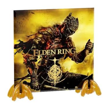 Imagem de Quadro de Azulejo Elden Ring EDR1. Acompanha suportes de resina com de