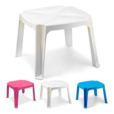 Imagem de Mesinha Infantil Atividades Divertida Resistente Colorida - Plasnew, B
