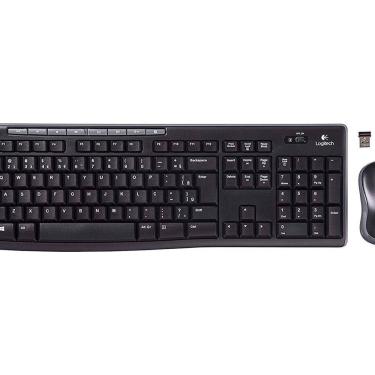 Imagem de Combo Teclado E Mouse Sem Fio Logitech Mk270