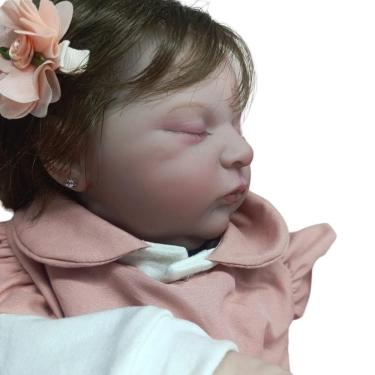 Imagem de Bebê Reborn Menina Realista Corpo De Pano Muito Macio E Antialérgico