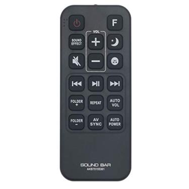 Imagem de AKB75155301 Ajuste remoto substituído para LG Sound Bar SJ5 SPJ5-W SJ5Y SPJ5B-W SJ4Y SPJ4B-W
