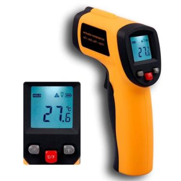 Imagem de Termômetro Digital Infravermelho Alta Precisão Com Bip