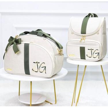 Imagem de Kit Bolsa Maternidade  2 Peças Personalizado - Eduardita Baby