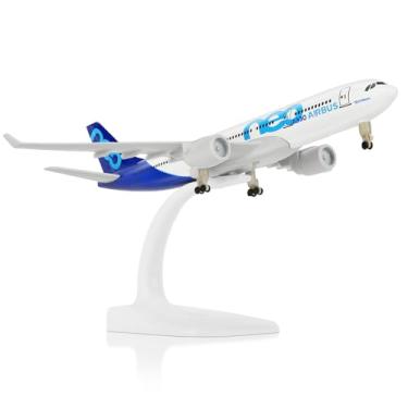 Imagem de Busyflies Modelo original de avião A330 1/300 modelo de avião fundido para coleções e exibição