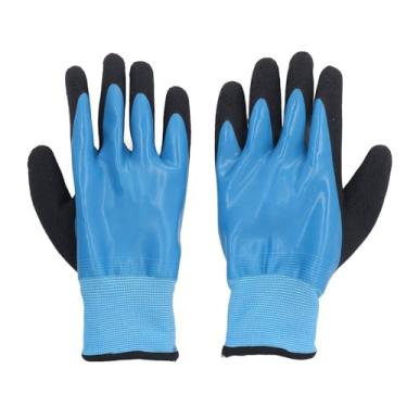 Imagem de Luvas Anticongelantes, 1 par de Luvas de Trabalho Resistentes Ao Frio de Nylon de Látex para Homens e Mulheres, Luvas de Trabalho de Inverno Antiderrapantes à Prova de água