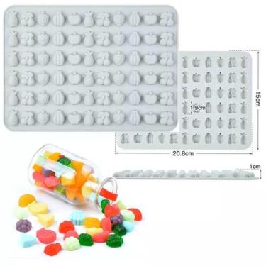 Imagem de Forma De Silicone Mini Frutas Gelatina Bala - Mix&Variedades