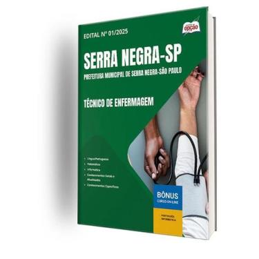 Imagem de Apostila Prefeitura de Serra Negra - SP  - Técnico de Enfermagem - Apo