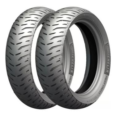 Imagem de Par Pneu Twister250 Michelin 110/70-17+140/70-17 Pilot Street