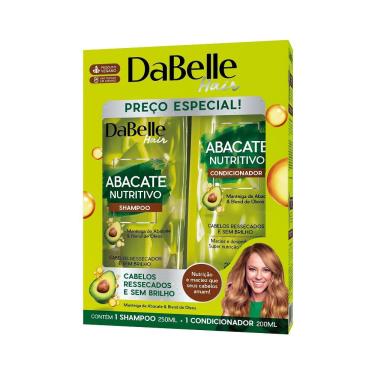 Imagem de Shampoo + Condicionador Dabelle Abacate Nutritivo 450ml