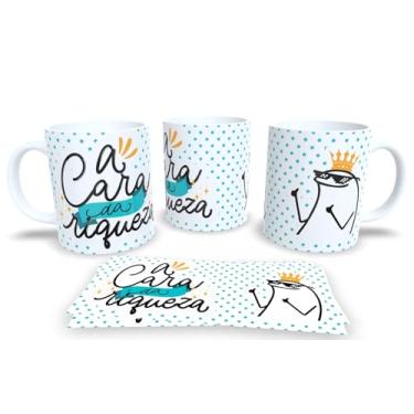 Imagem de Caneca de Porcelana Personalizada Com Frases Engraçadas, Divertidas e Deboche (A cara da riqueza)