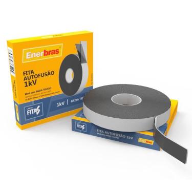 Imagem de Fita Autofusão Baixa Tensão 5 Metros 1Kv - Enerbras