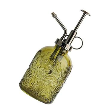 Imagem de ZABEES Regador de plantas, 1 frasco de irrigador pulverizador, borrifador, flor, pequeno, água, jardim, spritzer, suculenta, vintage, vidro, bomba decorativa, equipamento de irrigação de jardim