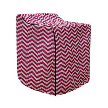 Imagem de UYKUM Capa para máquina de lavar e secar roupa para carregamento superior ou máquina de carregamento frontal totalmente automático tambor Oxford secador de pano