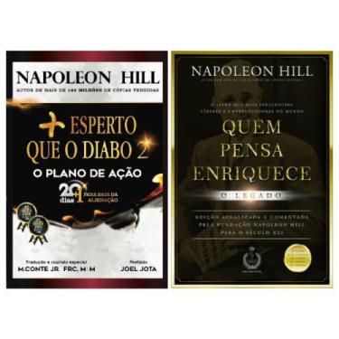 Imagem de Coleção Napoleon Hill - Mais Esperto que o Diabo 2 + Quem Pensa Enriqu