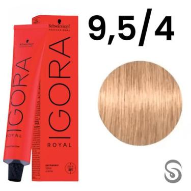 Imagem de Schwarzkopf Igora Royal Coloração 9,5/4 Bege 60ml, UNICA