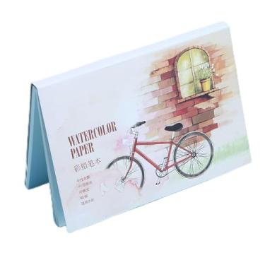 Imagem de Plies de Arte Ferramentas de Pintura Wator Pintura de Lápis de Cor, Ding Ding, Wator Paper Pad Sketch Book Livro de água Solúvel Em água (L)