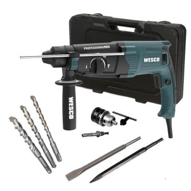 Imagem de Martelete Romped Perf Wesco 900W 3,2J Ws3228K + Mandril 110V