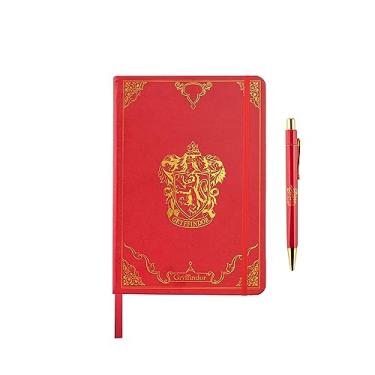 Imagem de Cinereplicas Harry Potter - Conjunto de caderno de luxo da Grifinória - Licença oficial