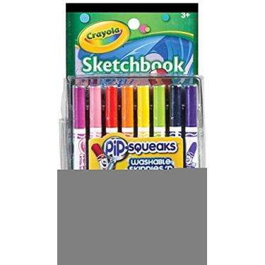 Imagem de Crayola Pip-Squeaks Skinnies 'n Sketch Set-16/pacote com 16