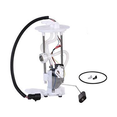 Imagem de Bomba de combustível E2348M substituição para Ford Explorer Eport Trac 2002 2003 com 2 portas de tubo, flange de plástico, conector de 4 pinos; de 3/4/2002