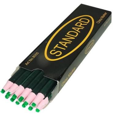 Imagem de 12 Lapis Giz Verde Barbante Facil Costura Moldes Patchwork. - China