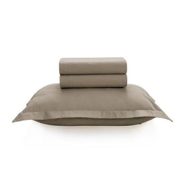 Imagem de Jogo de Cama Solteiro Tom Grão Karsten, U