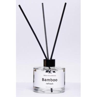 Imagem de Difusor de ambientes Bamboo 240ml vidro - Luamme