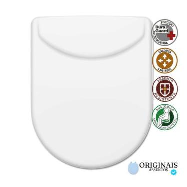 Imagem de Tampa de vaso Icasa em TF modelo Luna fechamento convencional - Tupan,