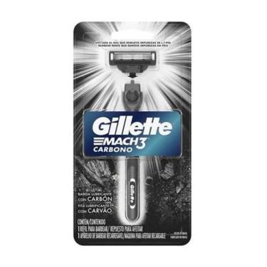 Imagem de Barbeador Gillette Mach3 Carbono 1 unidade