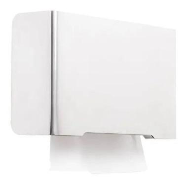 Imagem de Kit 3 Dispenser Porta Papel Toalha Interfolhas Inox Escovado - Nobre