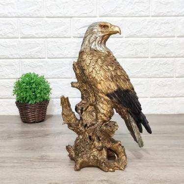 Imagem de Águia Americana prime Estátua Escultura estilizada super premium resina grande