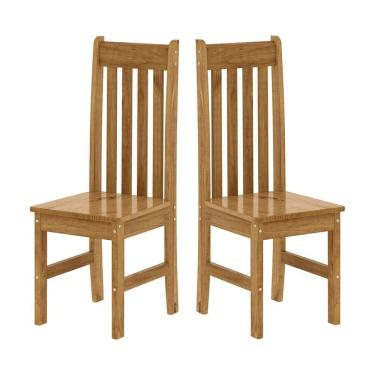 Imagem de Cadeiras para Sala de Jantar em Madeira Maciça Espresso Móveis Nogueira