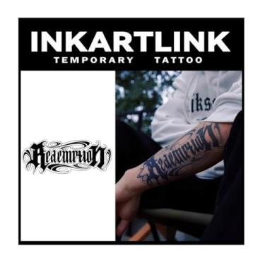Imagem de INKARTLINK Tattoo Tech, 2 Folhas De Tatuagem Semipermanente Grande, Tatuagens Temporárias Com Design Artístico Para Adultos, Duram 1 A Semanas, À Prova D'Água, Aparência Realista, Sem Adesivo, Refle