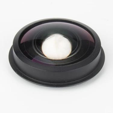 Imagem de HUAYUWA Substituição de lente de câmera compatível com Insta360 X4/X3 Acessórios de peças de reparo de lente de câmera de ação de 360 graus (para X4, com textura de bobina)