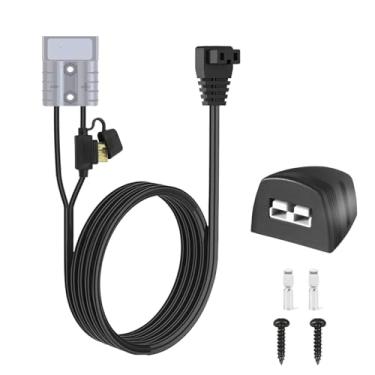 Imagem de PolyEnergy Conector Anderson Para Cabo De Alimentação Cc 12 Volts, Refrigerador Portátil, Freezer, Elétrico Com Bateria 50 A, Plugue Conexão Rápida, Montagem E Proteção Contra Poeira