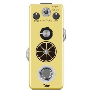 Imagem de ISET Pedal De Compressão Guitarra Mini Efeito Único Para Baixo Elétrico True Bypass
