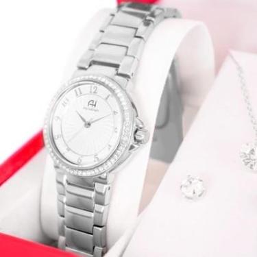 Imagem de Kit Relógio Feminino Champion Ana Hickmann Prata AH28633Q-Feminino