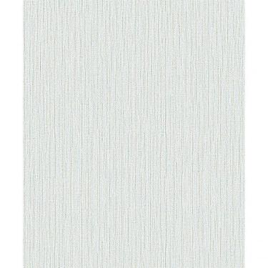 Imagem de Papel De Parede Importado Listras Vertical Creme, Azul E Dourado.