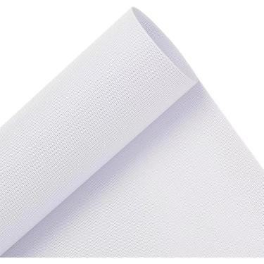 Imagem de Custom Eye Mesh, 39x11.8inch White PVC Plastic Net 0.2mm Thick Waterproof Printable Mesh for Furries Cosplay(1mx30cm 0.5)