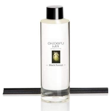 Imagem de Chloefu LAN Refil difusor de óleo perfumado Floresta Negra, 200 ml, óleo essencial natural, aromaterapia, spa e decoração de casa para homens, 0% álcool, mistura exclusiva para promover o sono e