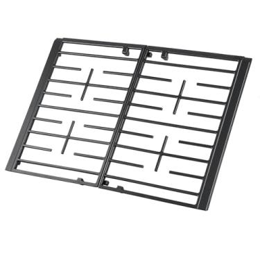 Imagem de Atgestore Kit de substituição de grelha W11394363 para peças de fogão Whirlpool Grelha de ferro fundido esquerda e direita Peças de fogão a gás Whirlpool WFG524SLAB0 WFG524SLAB1 Fogão superior fogão