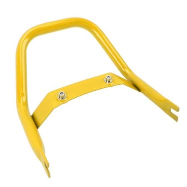Imagem de Vomeko Motocicleta Assento Traseiro Passageiros Grab Rail Barras, 22mm Tubo De Ferro Mão Trilho Suporte Do Braço Suporte para Macaco 125 2018 a 2023 (Amarelo)