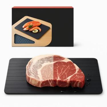 Imagem de Tábua Mágica de Alumínio para Descongelar Alimentos 30x20cm - Ami