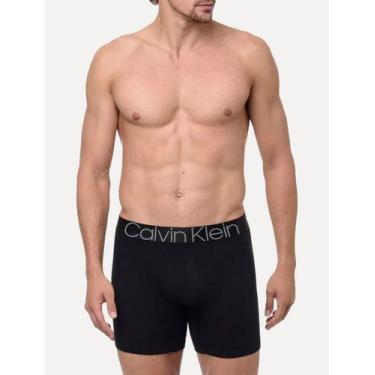 Imagem de Cueca Calvin Klein Boxer Cotton CK Icon Preta 1UN, L/G
