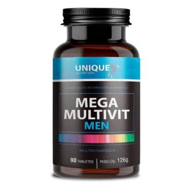 Imagem de Mega Multivit Men 90 Tabletes Unique Nutrition