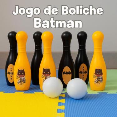 Imagem de Jogo de Boliche Infantil 8 Peças Heróis e Unicórnio Diversão Vários Mo