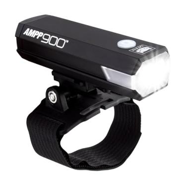 Imagem de CATEYE - Farol de bicicleta recarregável por USB AMPP (suporte de capacete AMPP900)
