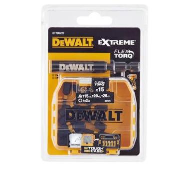 Imagem de Kit Bits Torqs Flextorq 16 Pcs Dewalt DT70522T-QZ