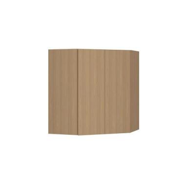 Imagem de Armário de Parede Modulado Canto Oblíquo 74cm X 74cm 2 Portas Slim Luc
